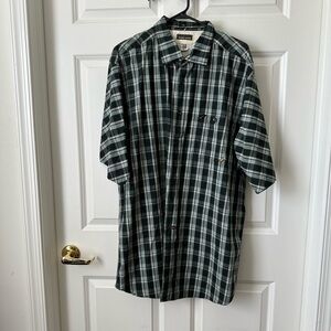 Ecko Unltd Shirt Mens XXL Classic Material Plaid Button Up